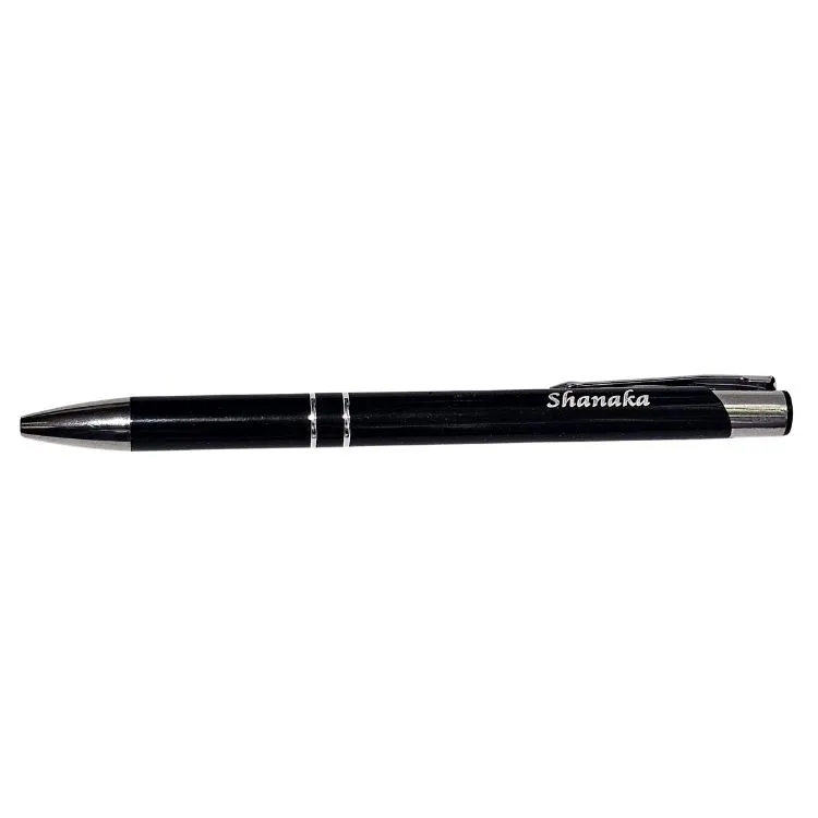 Engraved Personalized Fine Metal Pen for office gifts